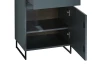 Komoda so šuplíkmi Cologne, 50 cm, antracitová