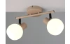 Stropné/nástenné osvetlenie Boba, béžová, 2 svietidlá