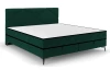 Posteľ Parana 180x200 cm, fľaškovo zelená zamatová látka