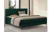 Posteľ Parana 180x200 cm, fľaškovo zelená zamatová látka