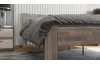 Posteľ Fava 180x200 cm, šedý buk