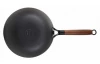 Wok panvica Odin 24 cm, železo, čierna