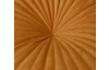 Okrúhly dekoračný vankúš Atmos 40 cm, svetlo oranžový