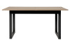Rozkladací jedálenský stôl Denver 160x90 cm, dub sonoma/antracit