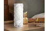 Stolová LED lampa Gixi 21 cm, imitácia krištáľov
