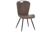 Jedálenská stolička Nottingham, hnedá vintage optika kože