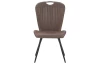 Jedálenská stolička Nottingham, hnedá vintage optika kože