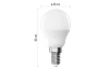 LED žiarovka Classic Mini Globe, E14, 2,5 W, 350 lm
