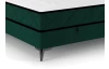 Posteľ Parana 180x200 cm, fľaškovo zelená zamatová látka