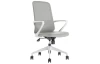 Kancelárska stolička s podpierkami rúk Makarea, svetlo šedá