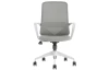 Kancelárska stolička s podpierkami rúk Makarea, svetlo šedá