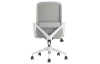 Kancelárska stolička s podpierkami rúk Makarea, svetlo šedá