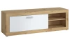 TV skrinka Brilon, 150 cm, dub artisan/biela