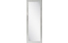 Nástenné zrkadlo Glamour 45x145 cm, strieborná štruktúra