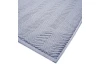 Kúpeľňová predložka Ocean, BIO bavlna, holubia modrá, 50x70 cm