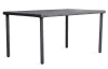 Obdĺžnikový záhradný stôl Alford 150x90 cm, černý