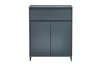 Komoda so šuplíkom Cologne, 80 cm, antracitová