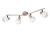 Stropné osvetlenie Boba, béžová, 4 svietidlá