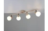 Stropné osvetlenie Boba, béžová, 4 svietidlá