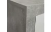 Komoda Stone 147 cm, betón/biela