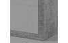 Komoda Stone 147 cm, betón/biela