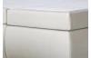 Posteľ boxspring Agnes 180x200 cm, krémová látka