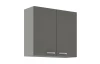 Horná kuchynská skrinka Grey 80G-72, 80 cm