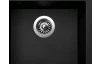Kuchynský granitový drez Sinks Viva 455, čierny
