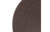 Prestieranie Tondo 38 cm, hnedé