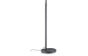 Stojaca lampa Tommy, 5 svietidiel, čierna/zlatá