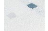 Froté uterák pre hostí Quattro, tencel, biely, kocky, 36x50 cm