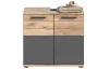Kúpeľňová skrinka pod umývadlo Mason, dub/šedá