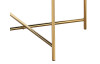 Okrúhly konferenčný stolík Agama 82 cm, zlatý