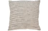 Dekoračný vankúš Cushion Elliot 45x45 cm, pletený béžový