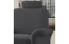 Kreslo s polohovaním Joker, šedá látka