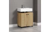 Kúpeľňová skrinka pod umývadlo Pure Bliss 60 cm, dub evoke