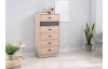 Komoda so zásuvkami Ancona, 60 cm, dub estana/antracit
