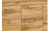 Komoda so zásuvkami Jana, 125 cm, dub wotan