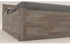 Posteľ s úložným priestorom Fava Box 180x200 cm, šedý buk