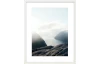 Fotorámik Iceland 40x50 cm, biely drevený dekor