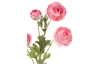 Umelá kvetina Pivonka 70 cm, svetlo ružová