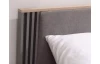 Posteľ s úložným priestorom Almo 160x200 cm, dub estana/antracit