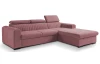 Rohová sedačka Sansa, staroružová látka, pravý roh