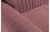 Rohová sedačka Sansa, staroružová látka, pravý roh