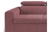 Rohová sedačka Sansa, staroružová látka, pravý roh