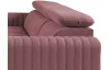 Rohová sedačka Sansa, staroružová látka, pravý roh