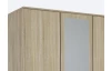 Šatníková skriňa 3-dverová Twin, dub sonoma