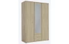 Šatníková skriňa 3-dverová Twin, dub sonoma