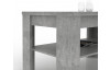 Konferenčný stolík Lucy, šedý beton
