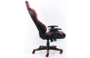 Kancelárske kreslo Lima, čierna/červená ekokoža